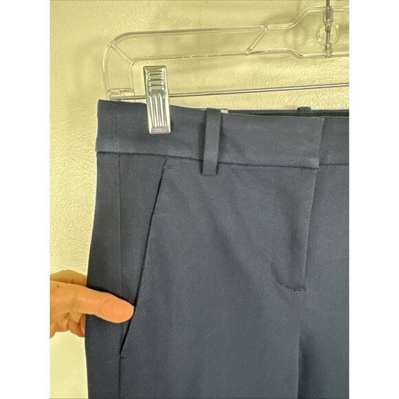 J.Crew Women's 8 Kallie Pant Navy NWT Straight Leg Inseam 28" - Picture 5 of 16